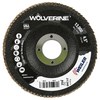 Weiler 4-1/2" Abrasive Flap Disc, Conical (TY29), Phenolic Backing, 80Z, 7/8" 31346